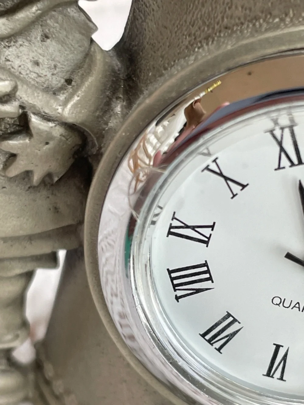 Silver-Tone Soup Can Wall Clock Decor